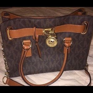 Michael Kors Small Hamilton Satchel w/ dust bag